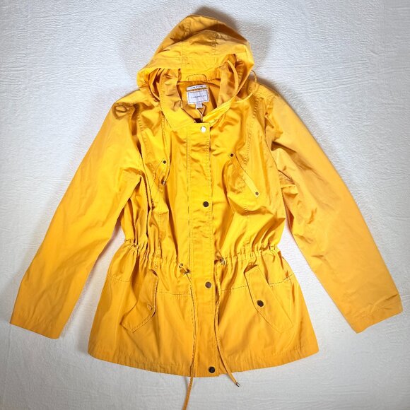 Charter Club Water-Resistant Hooded Anorak Jacket XL Raincoat NWOT - Picture 1 of 7